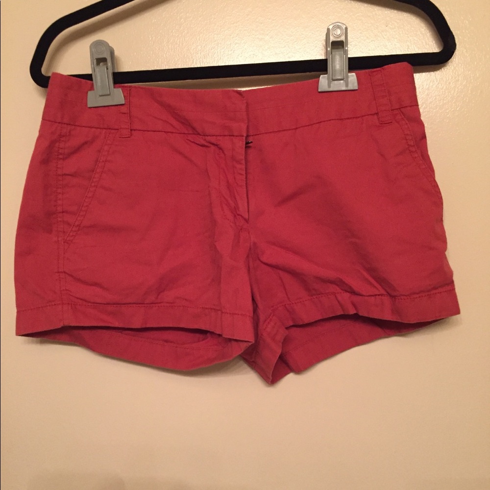 Light red Jcrew shorts